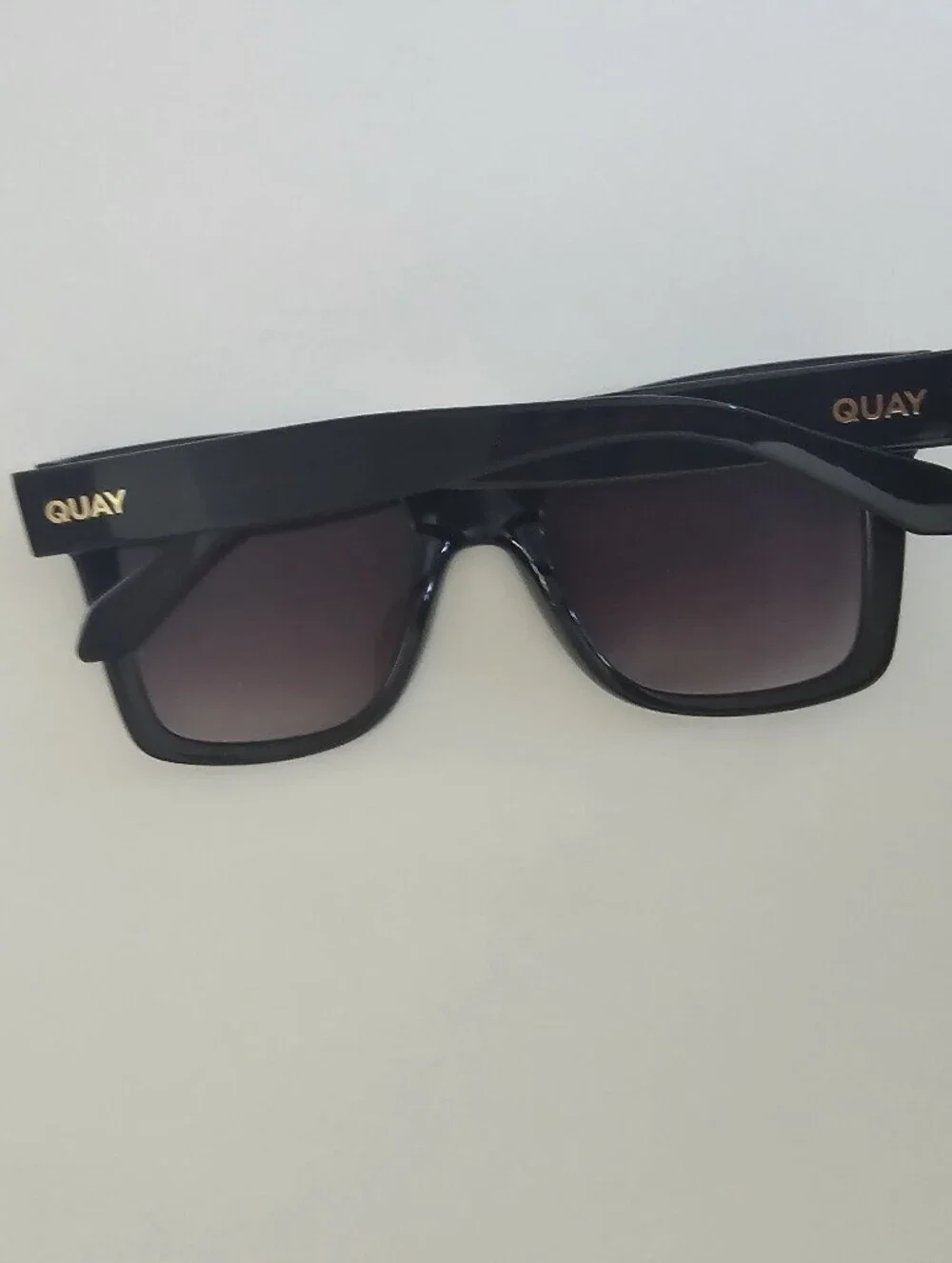 Quay Icy 52mm Gradient Square Sunglasses